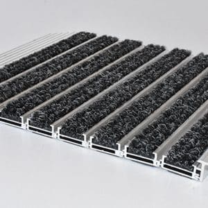 Felpudo de Aluminio 17mm Textil/Moqueta