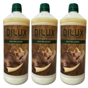 Cera dilux especial Madera Pak 3ud.